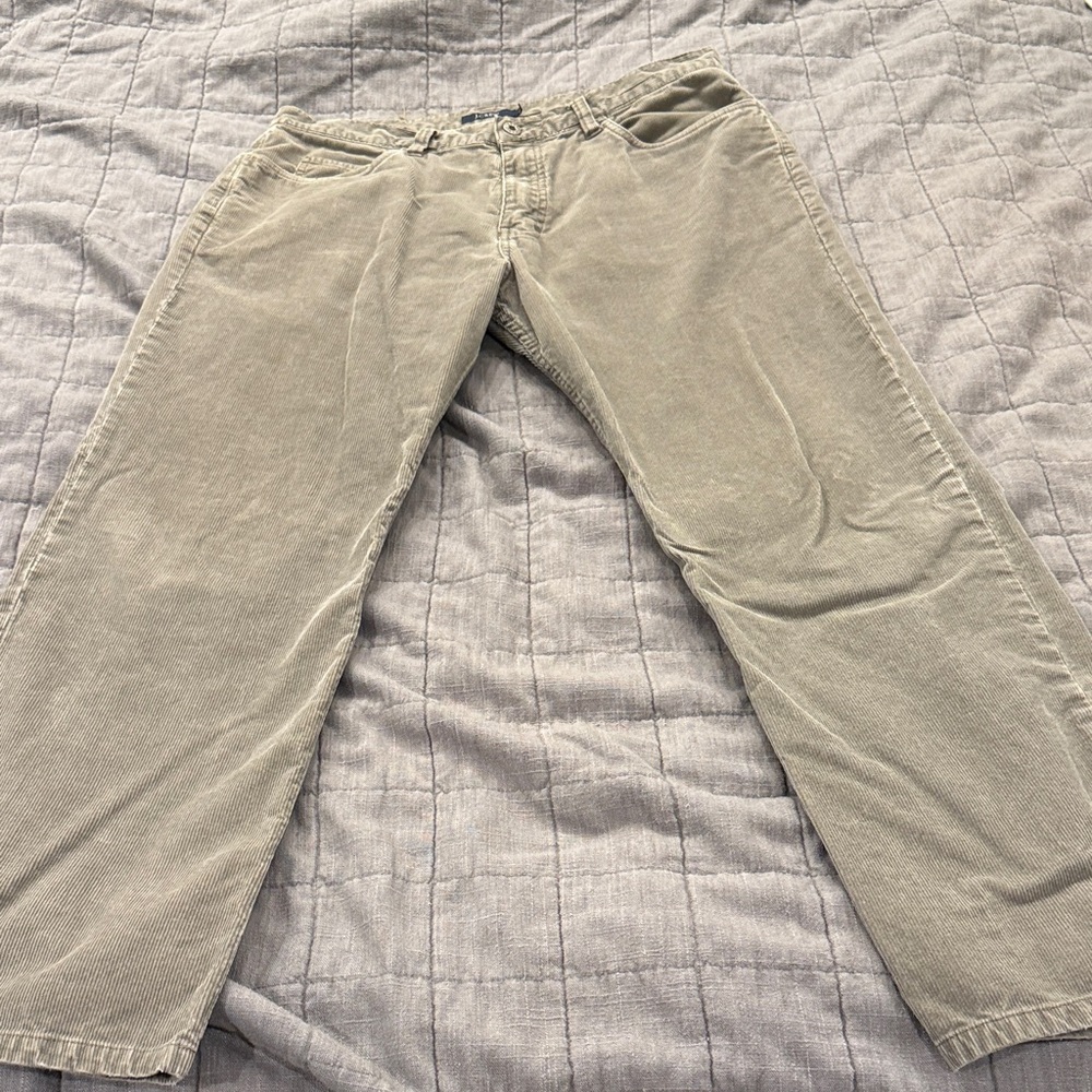 J. Crew Men's Corduroy Pants in Tan